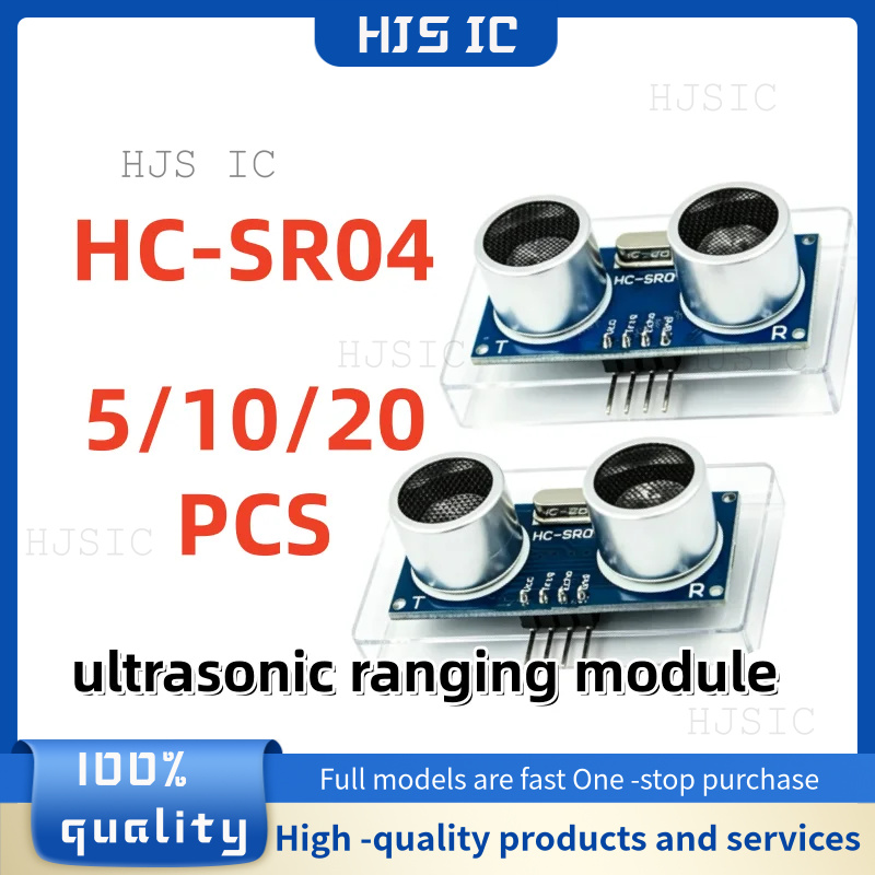 Ultrasonic Sensor Hc - 5-10-20 Cái Mô-đun đo khoảng cách