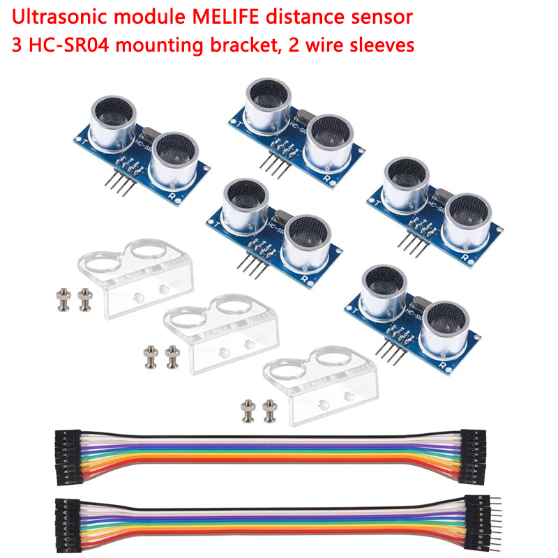 Ultrasonic Sensor Hc - 5 ultrasonic modules, MELIFE distance sensor,