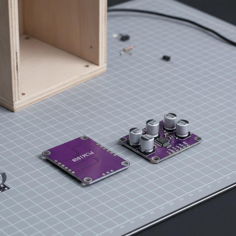 Diy Audio Electronics Kit - NEW 24Bit PCM1808 Stereo ADC Module