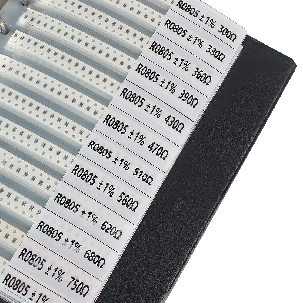 4250PCS 0805 SMD Resistor Book - đánh giá và giá Diy Electronics Book
