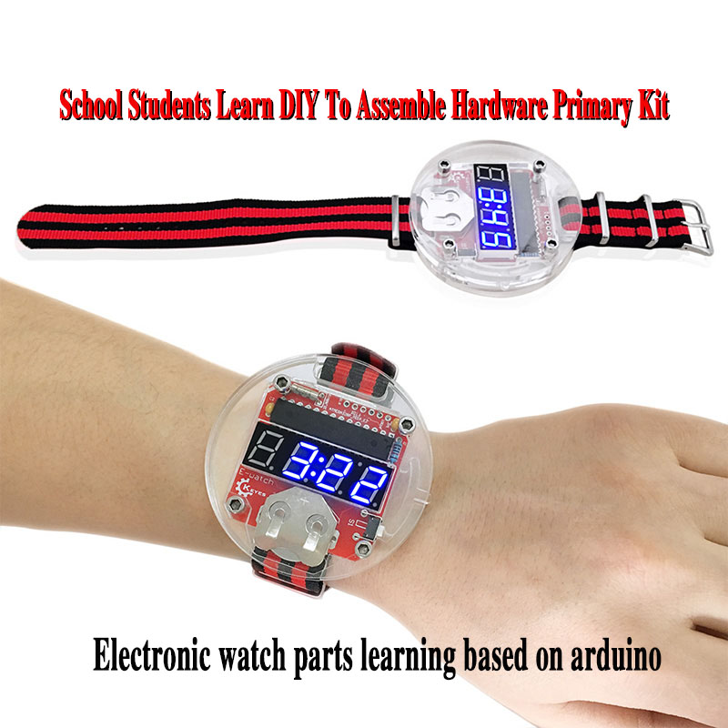 Single Chip LED Kit Clock DIY  - đánh giá và giá Learn Diy Electronics