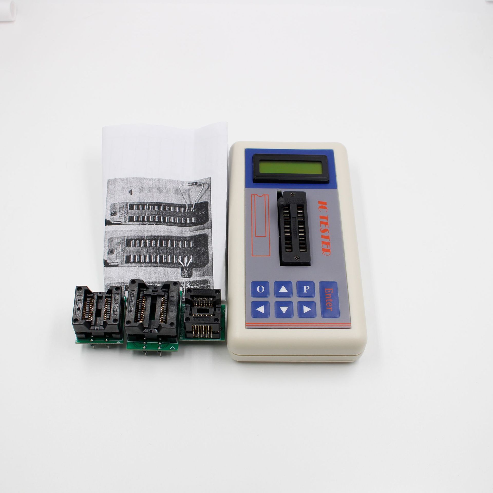 TSH‑06F IC Transistor Tester f - đánh giá và giá Diy Electronics Lab Equipment