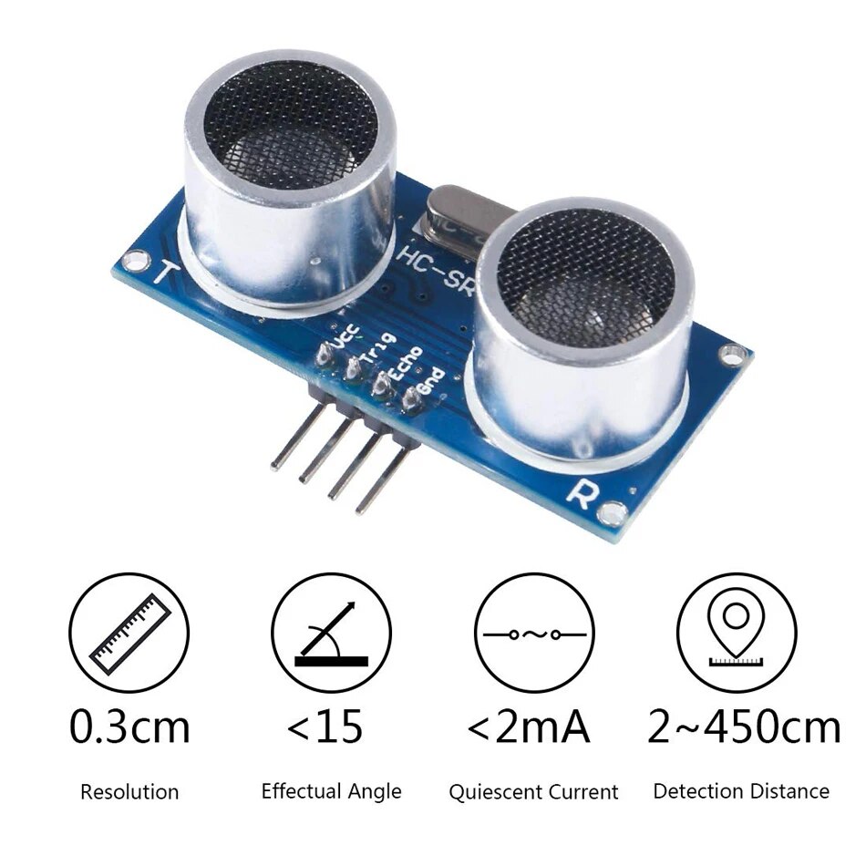 5 ultrasonic modules, MELIFE d - đánh giá và giá Ultrasonic Sensor Hc