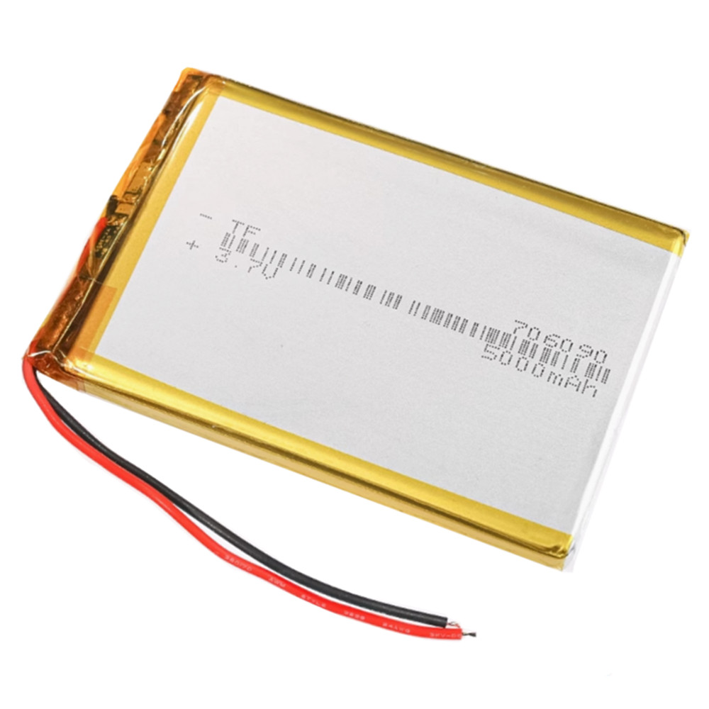 1-10pcs 3.7V 5000mAh 706090 60 - đánh giá và giá Diy Electronics Book