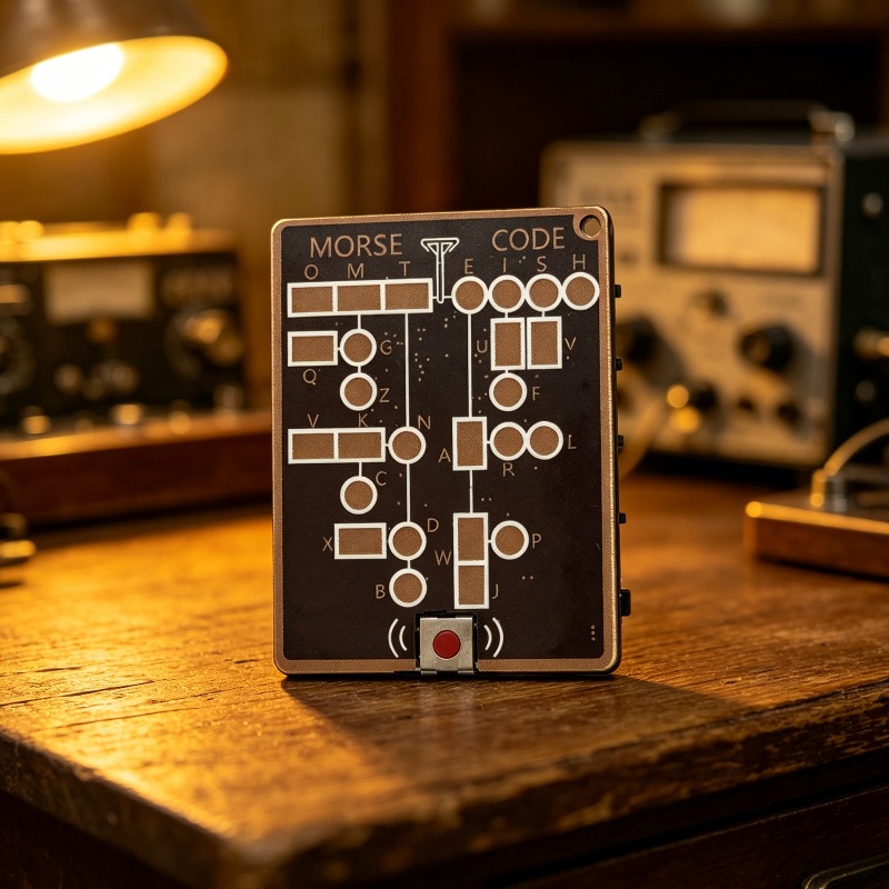Morse Code Trainer Card Pro Le - đánh giá và giá Diy Electronics Projects For Adults