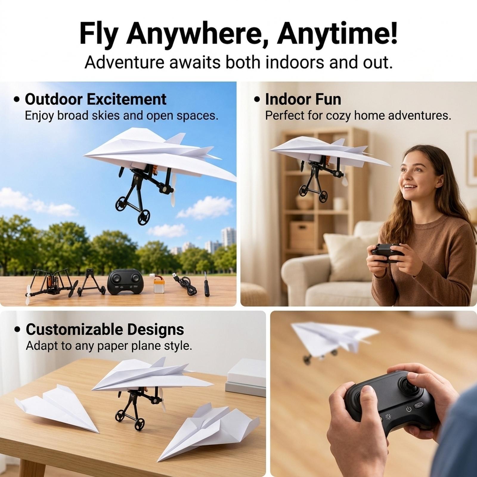 Mini RC Airplane DIY Kit ABS M - đánh giá và giá Diy Electronics Kits For Kids