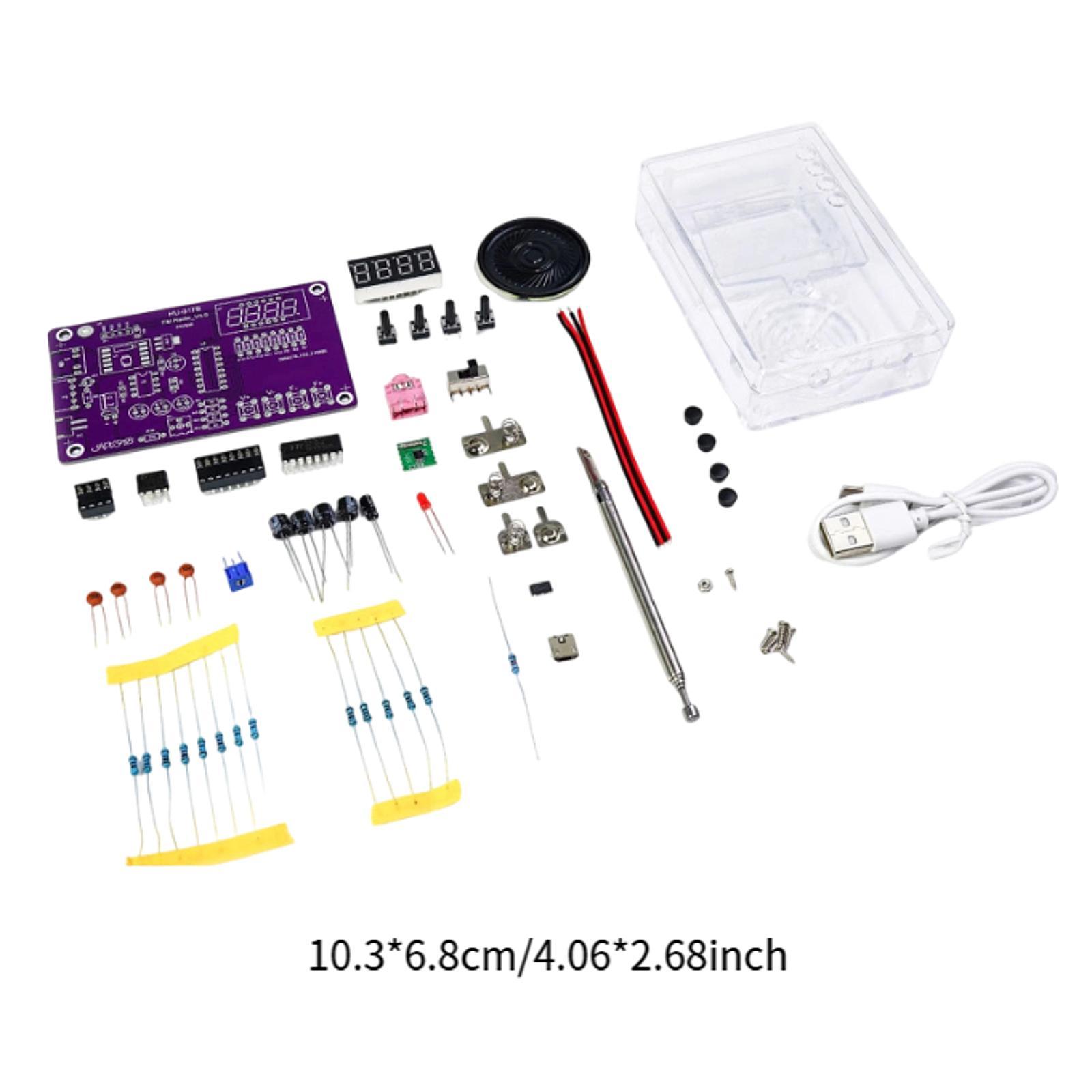 FM Radio Kit Electronic Solder - đánh giá và giá Diy Electronics Projects For Adults