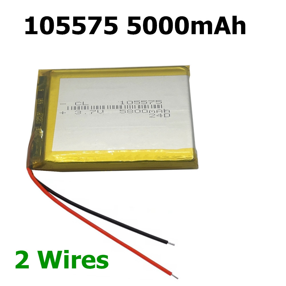 105575 5800mAh 3.7V Lithium Po - đánh giá và giá Diy Electronics Book