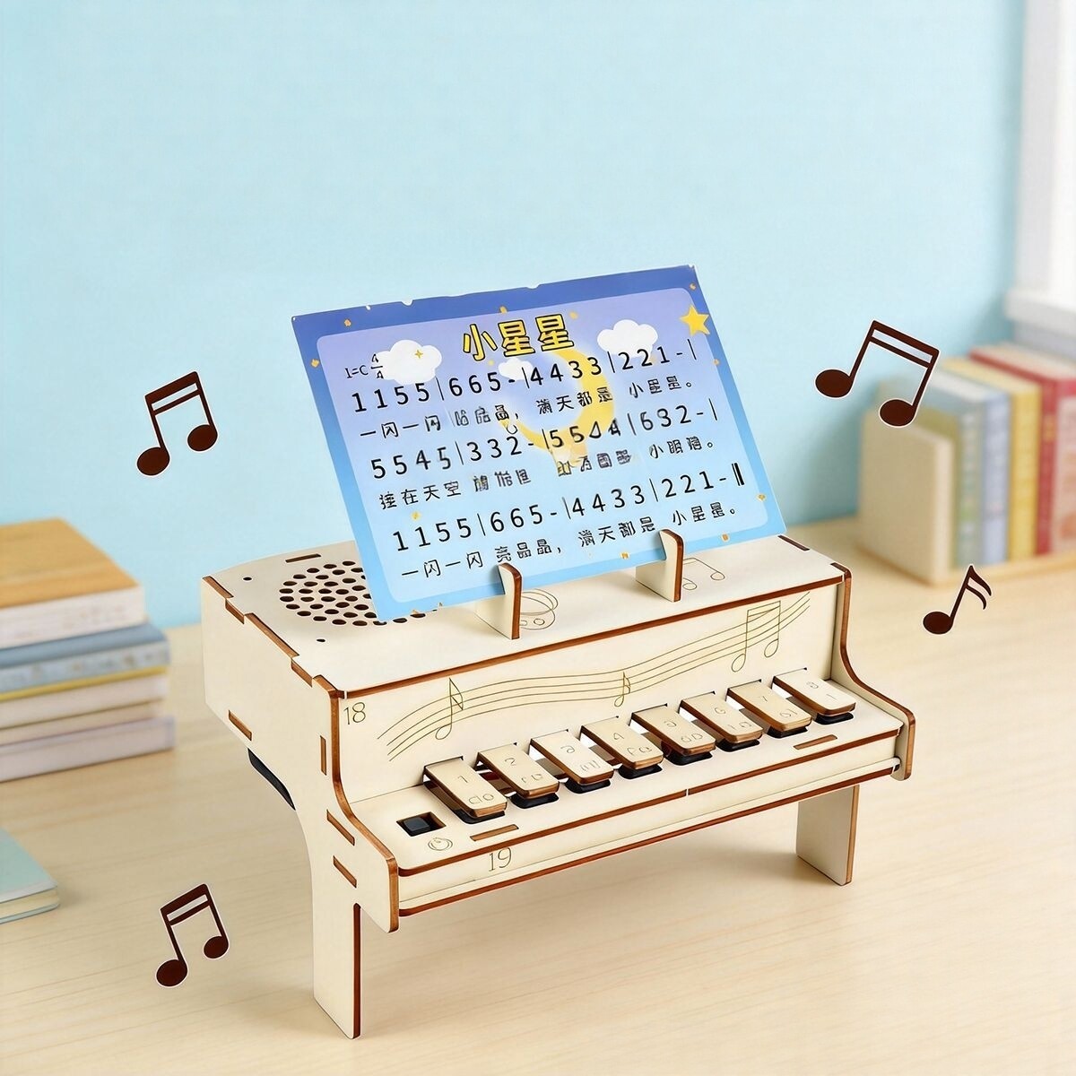DIY Wooden Electronic Piano Mo - đánh giá và giá Diy Electronics Projects For Adults