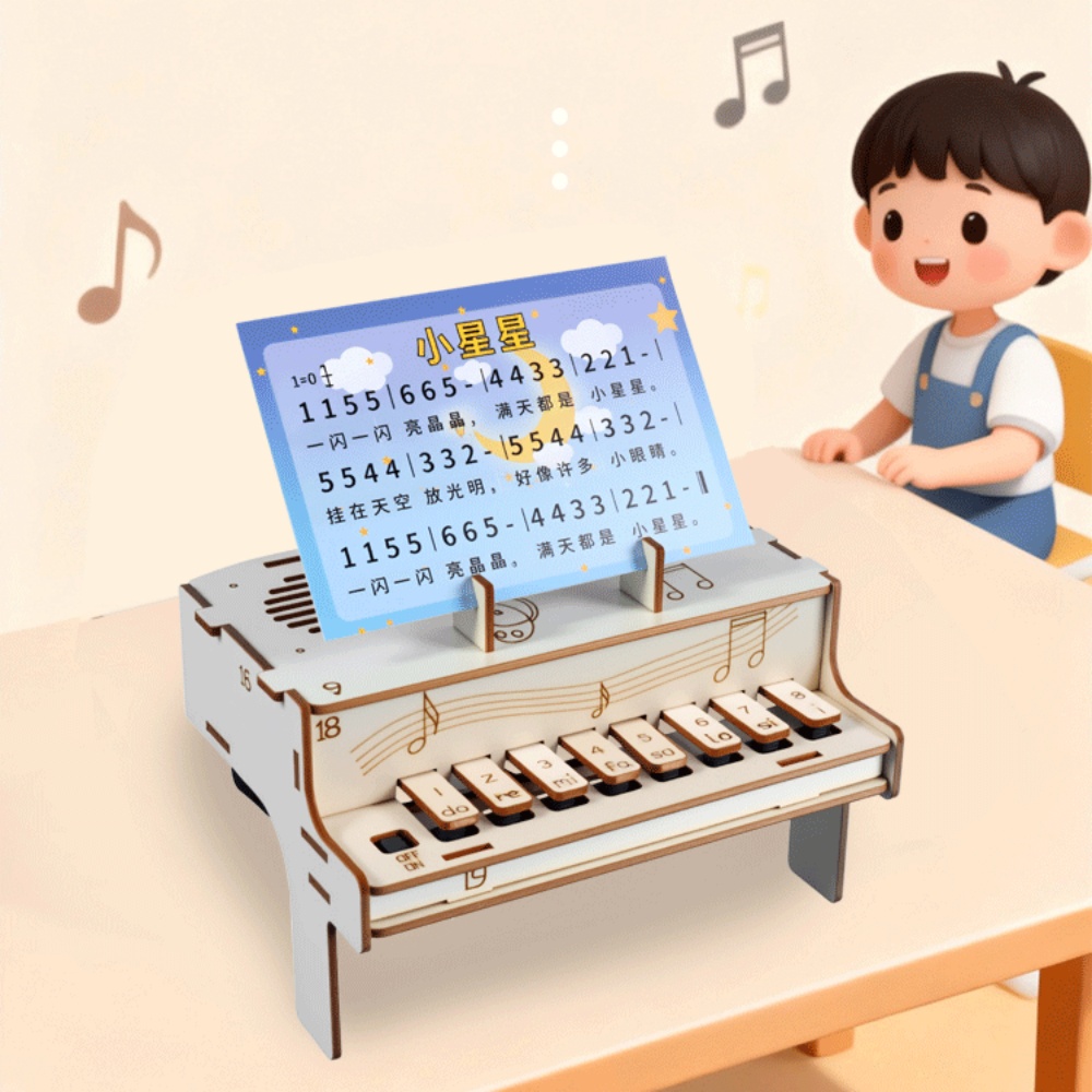 DIY Wooden Electronic Piano Mo - đánh giá và giá Diy Electronics Projects For Adults