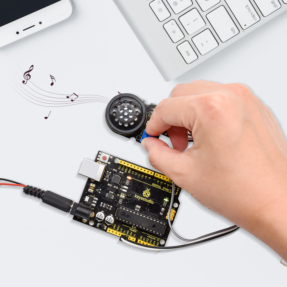 Kidsbits Keyestudio SC8002B Po - đánh giá và giá Diy Audio Electronics Kit