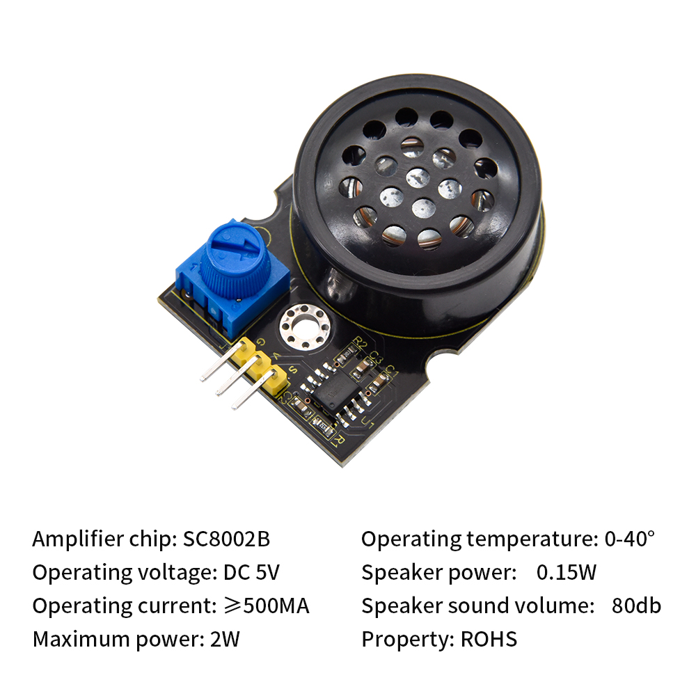 Kidsbits Keyestudio SC8002B Po - đánh giá và giá Diy Audio Electronics Kit