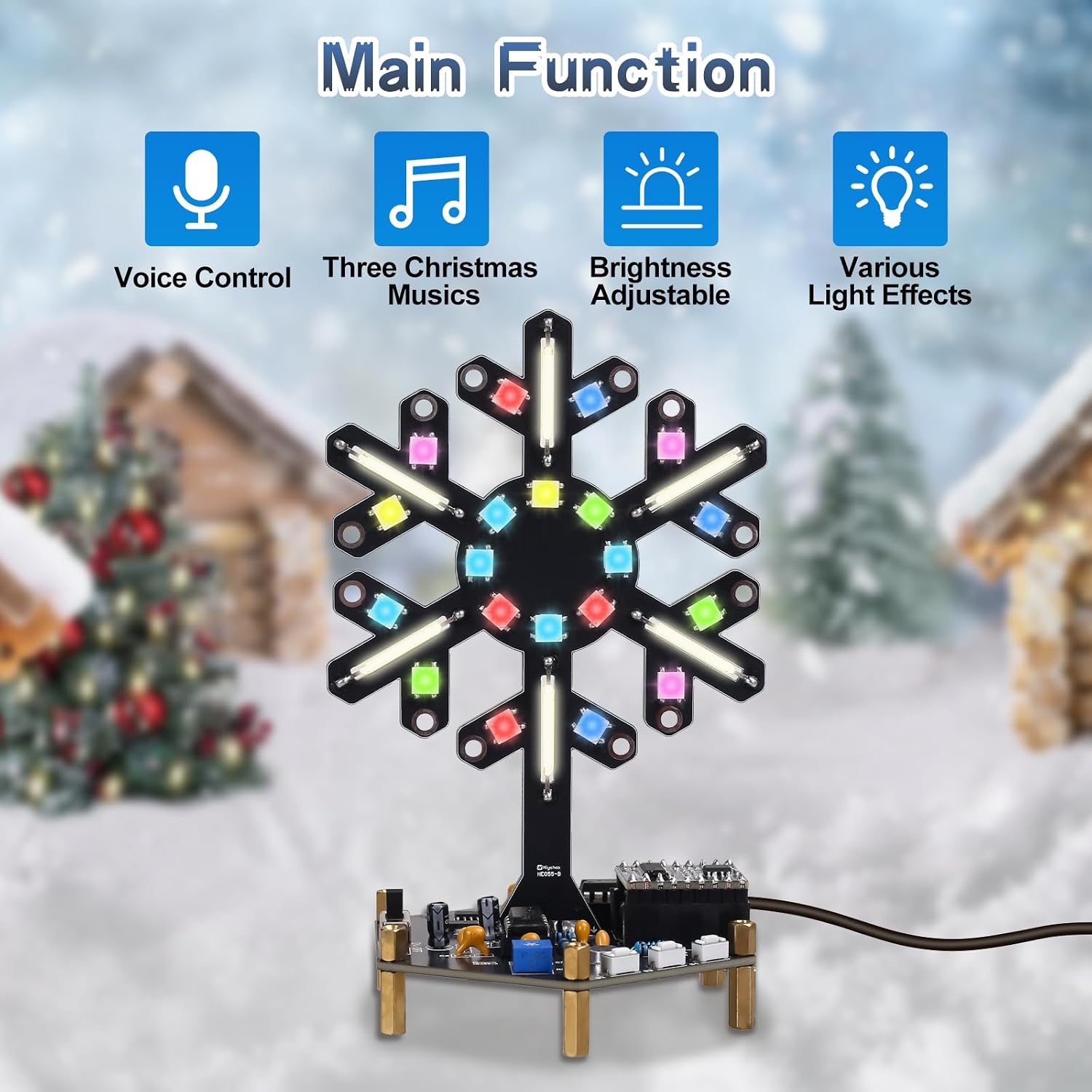 Voice Control Spectrum Light S - đánh giá và giá Diy Electronics Kits For Kids