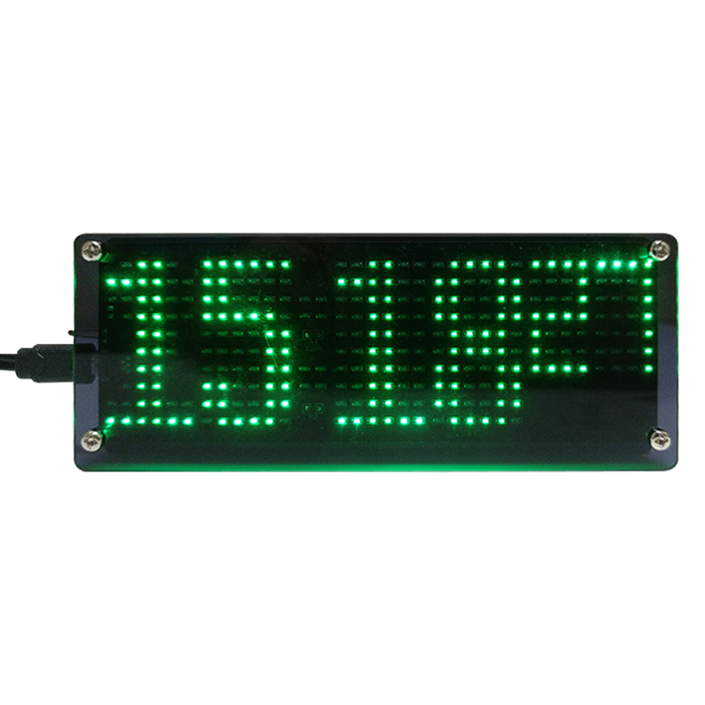 DIY Digital Dot Matrix Clock E - đánh giá và giá Diy Electronics Kits For Kids