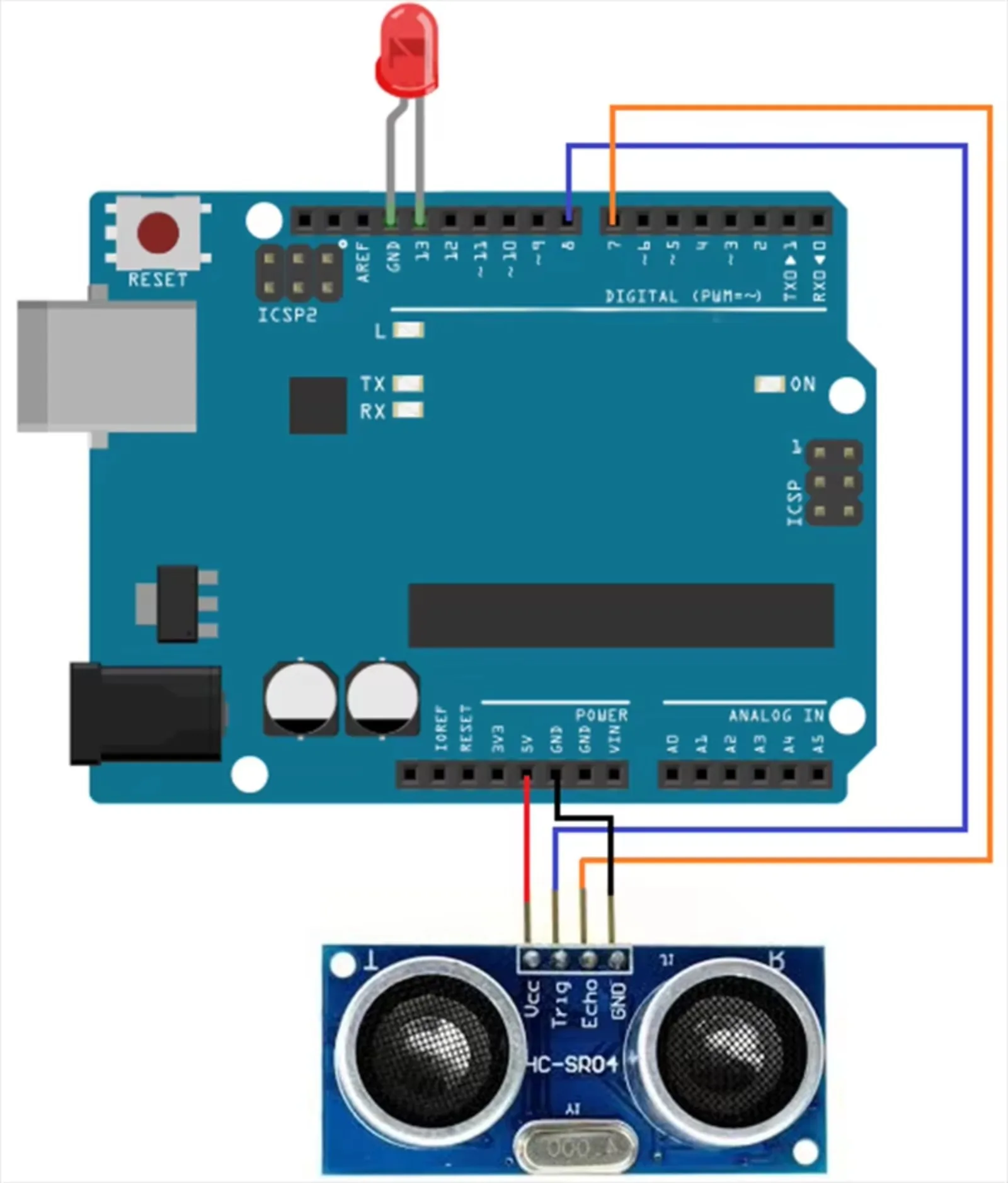 DIYmall HC-SR04 Ultrasonic Sen - đánh giá và giá Ultrasonic Sensor Hc