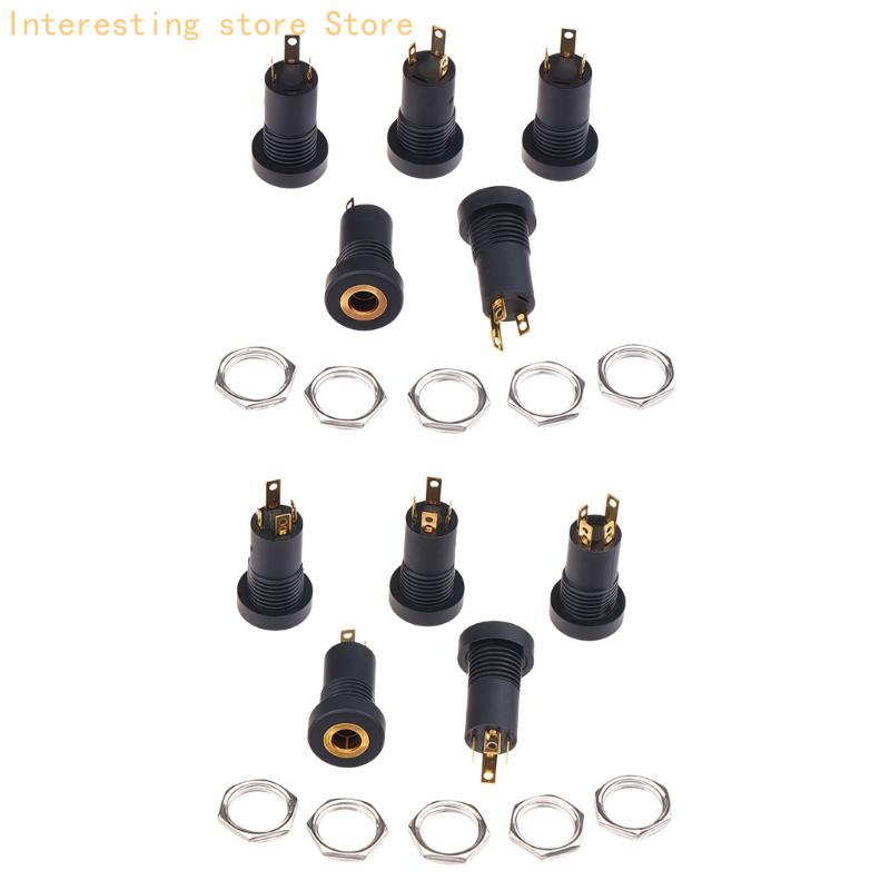 Bộ 5 3.5Mm Cắm Video Âm Nhạc Ổ - đánh giá và giá Diy Audio Electronics Kit