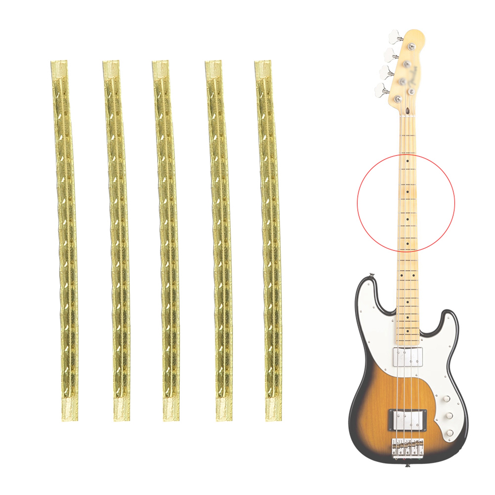 Fret Wire Fret Wire 2.7mm Guit - đánh giá và giá Diy Electric Guitar Electronics