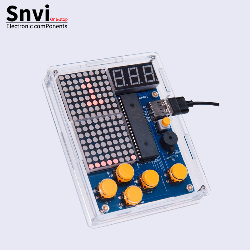 Snvi DIY Pixel Game Console Ki - đánh giá và giá Diy Electronics Kits For Kids